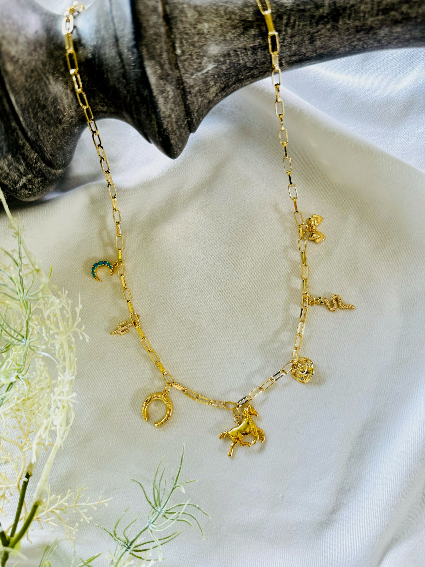 Rodeo Princess Charm Necklace