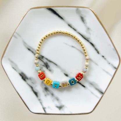 Boy Mom | Girl Mom Bracelet